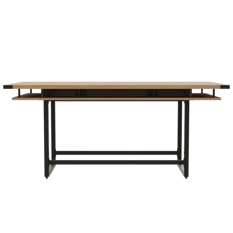 Safco Products Mirella Conference Table, StandingHeight in , 8' in